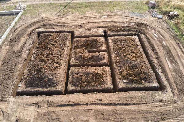 podgotovka fundamenta подготовка фундамента