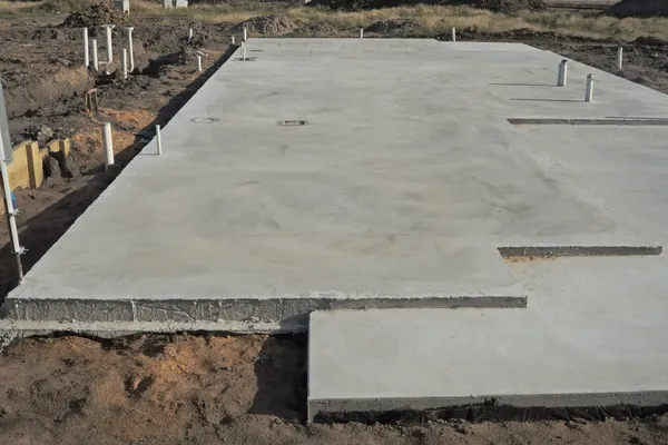 betonnaya plita fundamenta бетонная плита фундамента