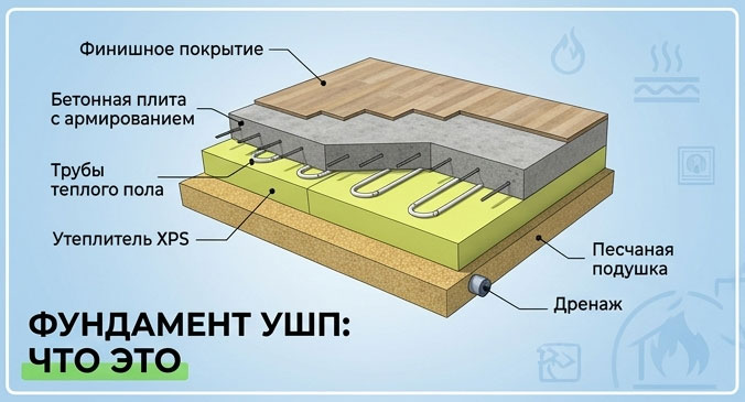 Фундамент УШП